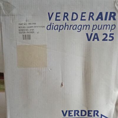 议价德国VerderAir弗尔德VA25PP-PPTFTFFE00气动隔膜泵 化工泵加