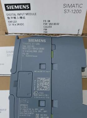 1PC SIEMENS 6ES72211BH320XB0 S71200 Digital Input SM 1221 16