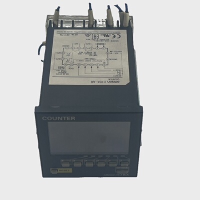OMRON H7BXAW DIGIT COUNTER DISPLAY 72X72MM 6 DIGIT USED  WOR
