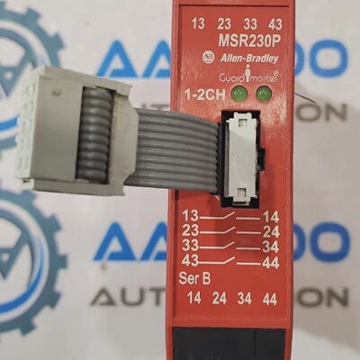 Allen Bradley MSR230P Guard Master Rel Di Sicurezza 24 VDC S