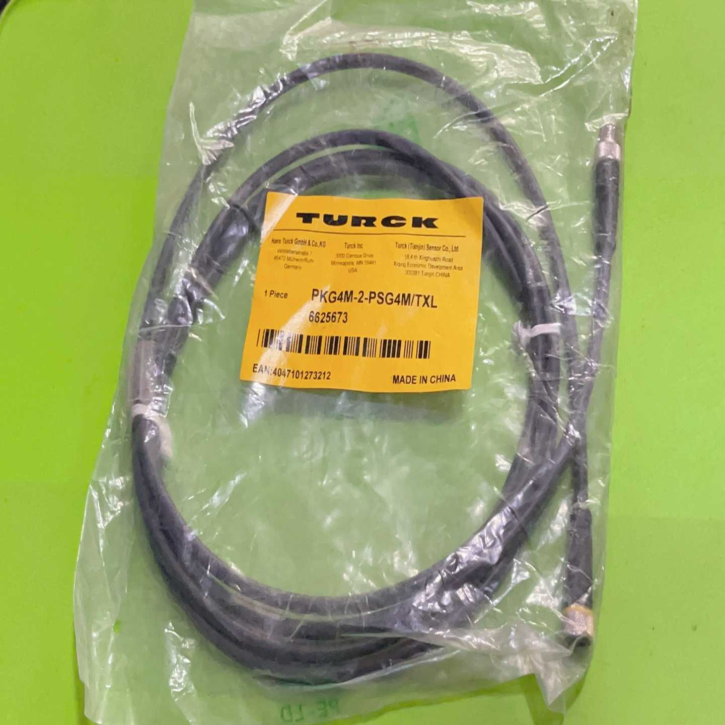 图尔克传感器连接线PKG4M-2-PSG4M/TXL662询价