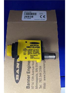 寻“”BANNER邦纳Q85BB62LPB光电传感器零部件号34257现货