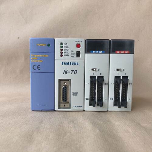 SAMSUNG N70 PLC CLP9211A WITH DC INPUT TR OUTPUT MODULE