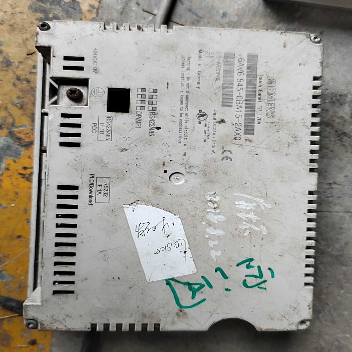 询价西门子SIMATIC触摸屏TP170A