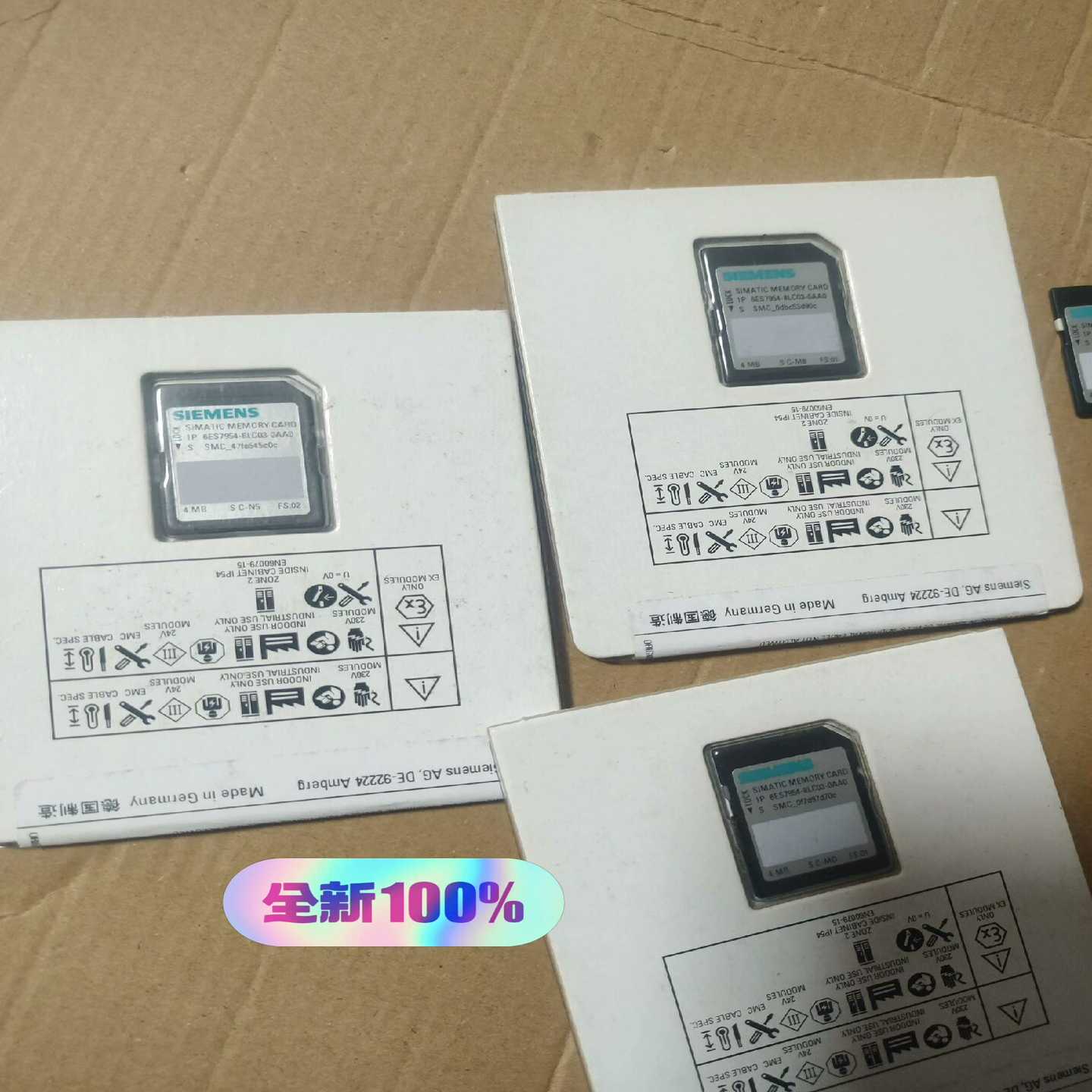 【议价】SIMATIC存储卡，型号6ES7954-8LC03-适用