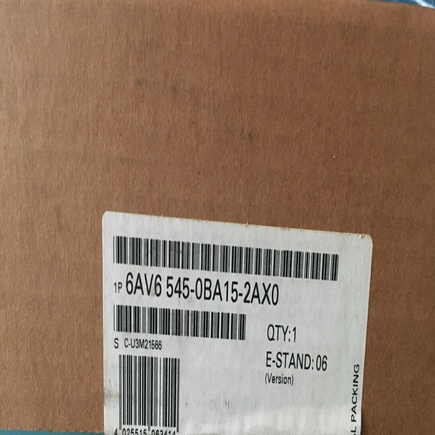 全新西门子6AV6545-0BA15-2AX0触摸屏6AV6-议价