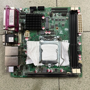 拆机信步主板h61双千兆主板H612A工控主板尺寸17-议价
