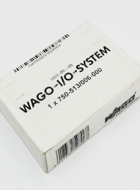 WagoI/OSystem750-513/006-000750513/0060002-KanalRelais