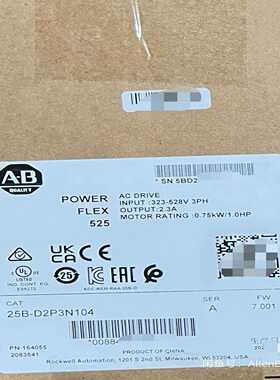 25B-D2P3N104未拆封质保余一询价