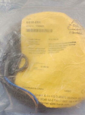 议价全新图尔克光电开关BS18-E6X现货实物图