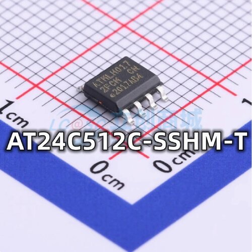 全新原装 AT24C512C-SSHM-T封装SOP-8丝印2FCM储存器芯片现货供应