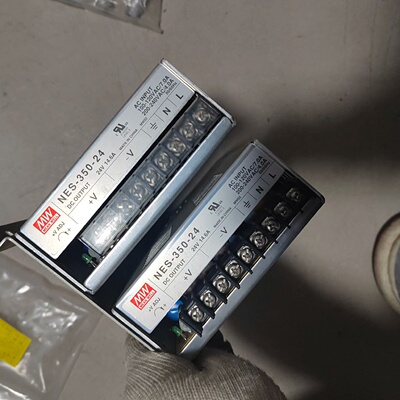 【询价】LED开关电源NES-350-24台湾电源，上机正常