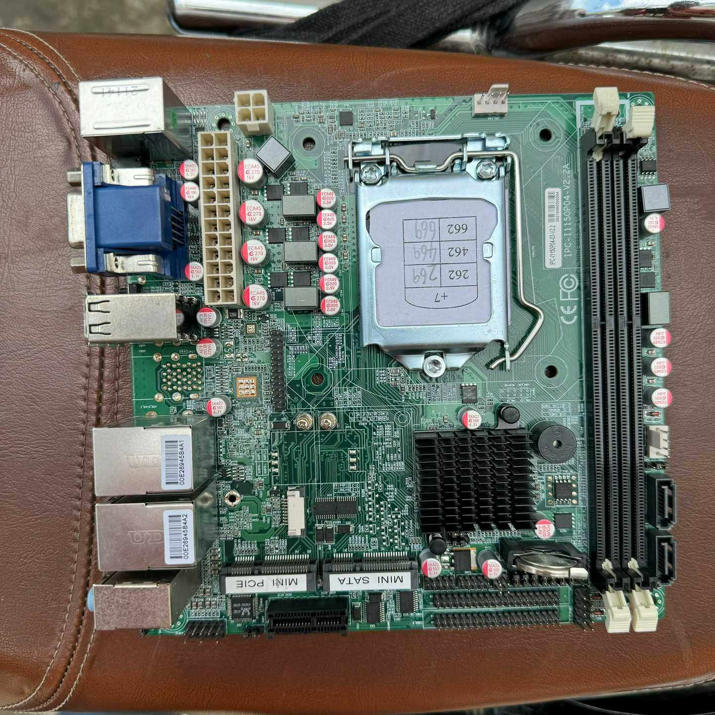 询价研祥IPC-I1150P04-03V2.2工控主板