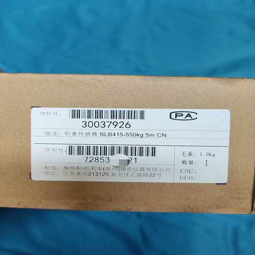 梅特勒-托利多称重传感器SLB415-550kgCN询价