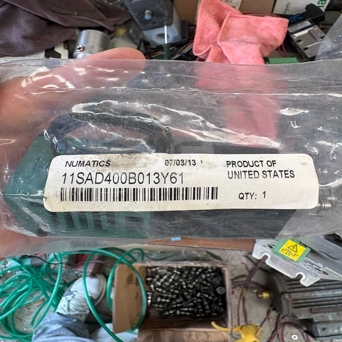 纽曼蒂克电磁阀11SAD400B013Y61、全新未使用、现