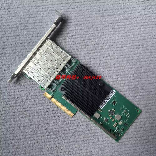 IntelX710DA4四口万兆网卡光口X710DA4G2P510GSFP4口原厂