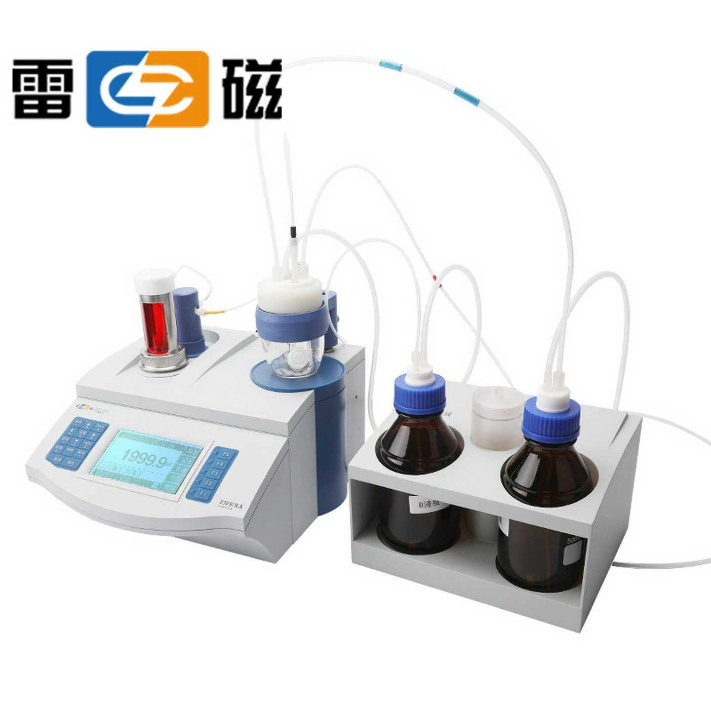 上s海雷磁ZDY-504型卡尔费休水分测定仪实验室水质分析仪水分检