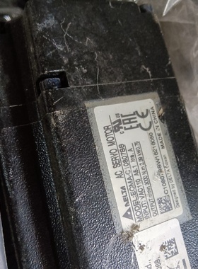 【议价】台达750W刹车电机ECMAC10807SS拆机包好有