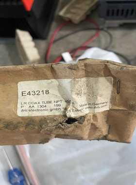 易福门液位同轴管E43218、全新未使用、现货一个、包装不完--议价