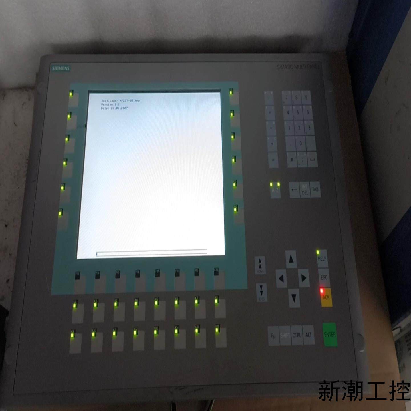 西门子触摸屏6AV6  643-0DD01-1AX1拆机货议价商品