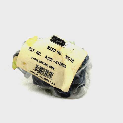 NEW JOSLYN CLARK A10241255A 2 POLE CONTACT BASE A10241255A