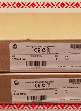 议价1756-OF6VI AB PLC模块1756-OF6CI 1756-OF4 全新未拆封 议价