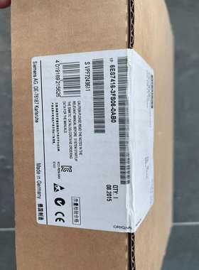 询价6ES7416-3FS06-0AB0西门子CPU416F-3