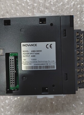 议价汇川PLC模块AM6001600END有2个未实际使用议价