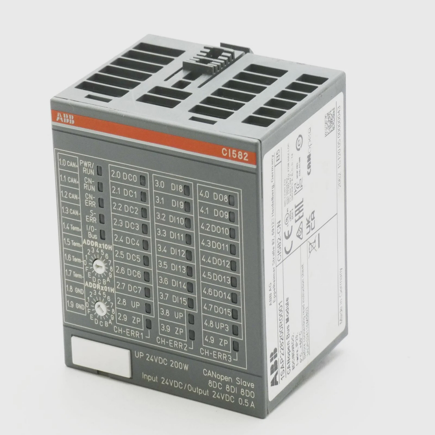 ABBCI582CI582-CN1SAP228200R0001E:B5CANopenBusModule