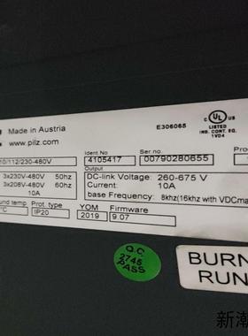 维修皮尔玆驱动器维修型号 PMCtendo DD503议价商品