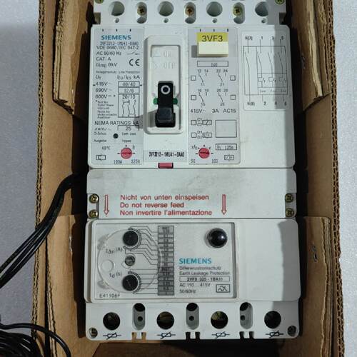 议价西门子3VF3212-1MU41-0AA0塑壳断路器漏电3VF9325-1BA11 100-
