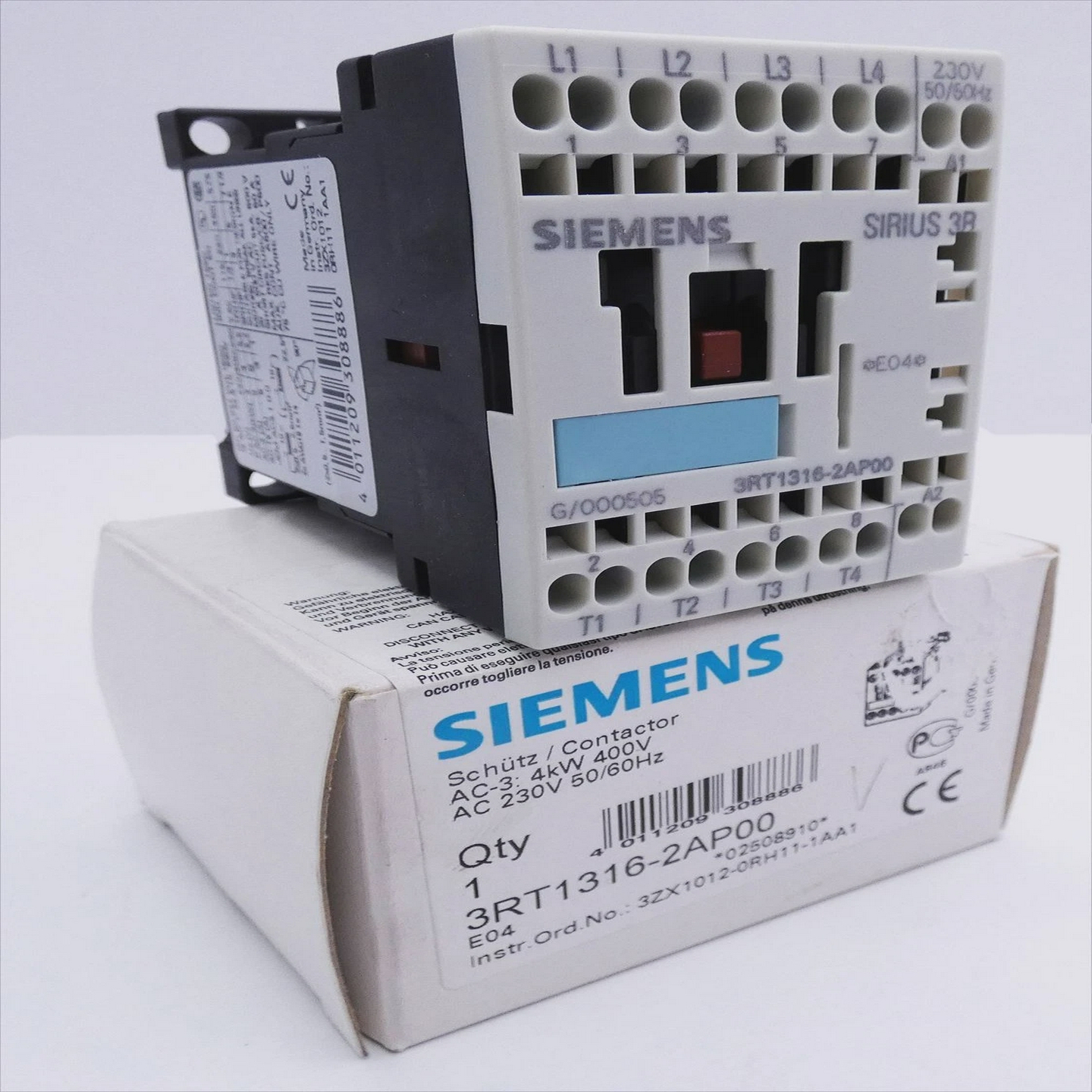 Siemens3RT1316-2AP00E-Stand:04Schtz-unused/OVP-