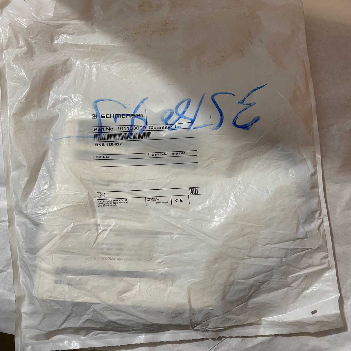 SCHMERSAL施迈赛 BNS 180-02Z~询价