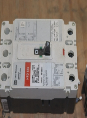 HFD3100EATON3p600v100a65kHFDCutlerHammerCircuitBre