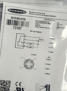 寻IBANNER邦纳QS18VN6LAFQ5光电传感器