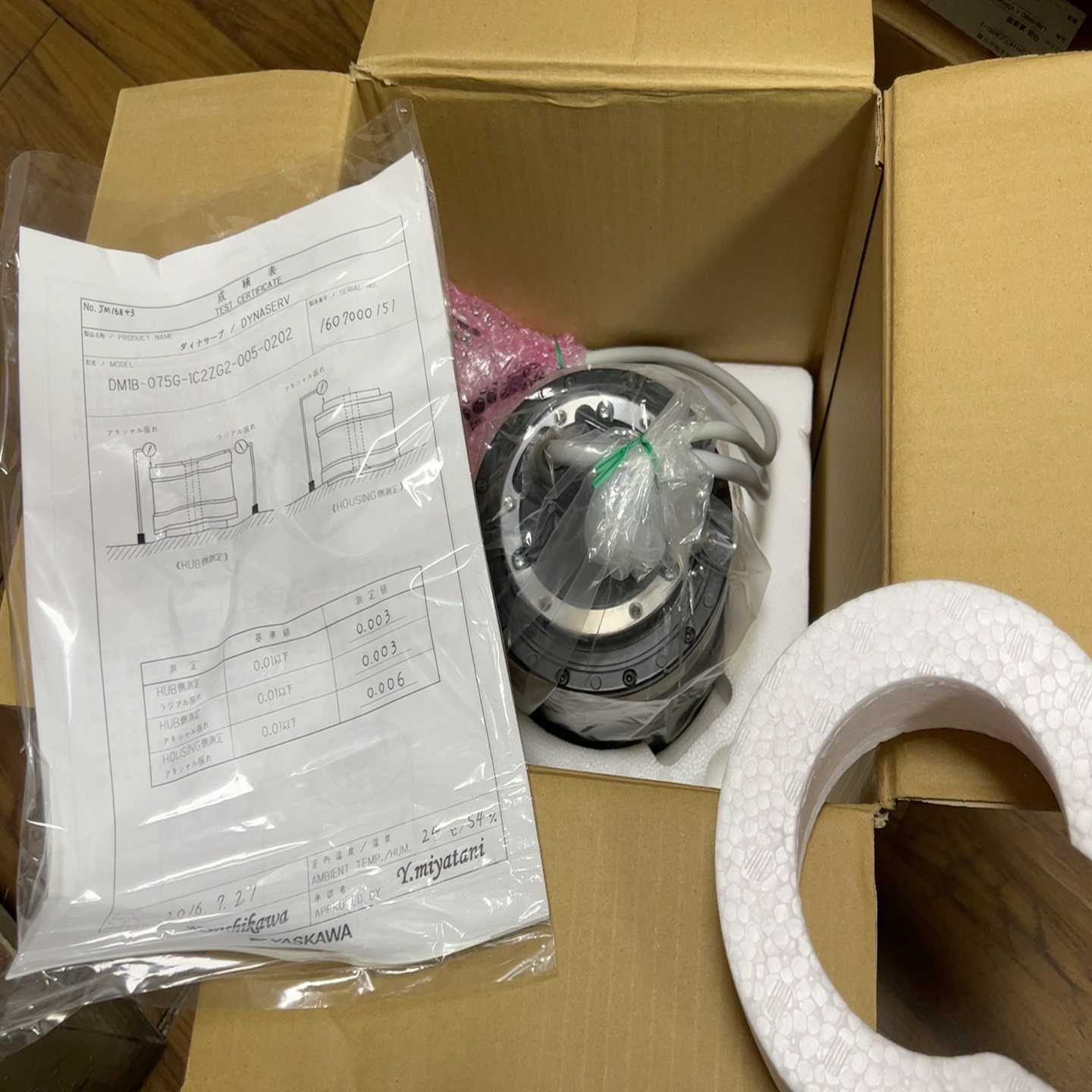 【议价】YOKOGAWA横河伺服电机DM1B-075G-1C2ZG