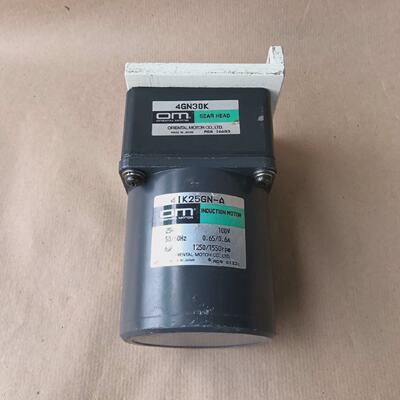 ORIENTAL MOTOR 4IK25GNA INDUCTION MOTOR WITH 4GN30K GEARH HE