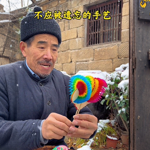 不该被遗忘的手艺百变翻花节日手翻花传统纸花十八变经典节日道具