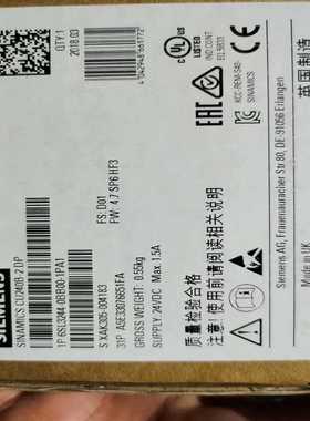 6SL3244-0BB00-1PA1 CU240B-2DP西~询价