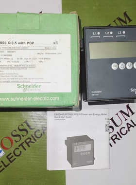SCHNEIDEREM1000DIGITALPOWERANDENERGYMETERVOLTAGE44-3