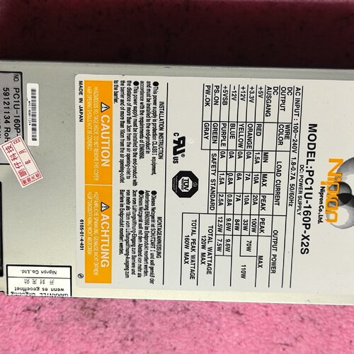 电源设备专业电源PC1U160PX2S.正常使用没-询