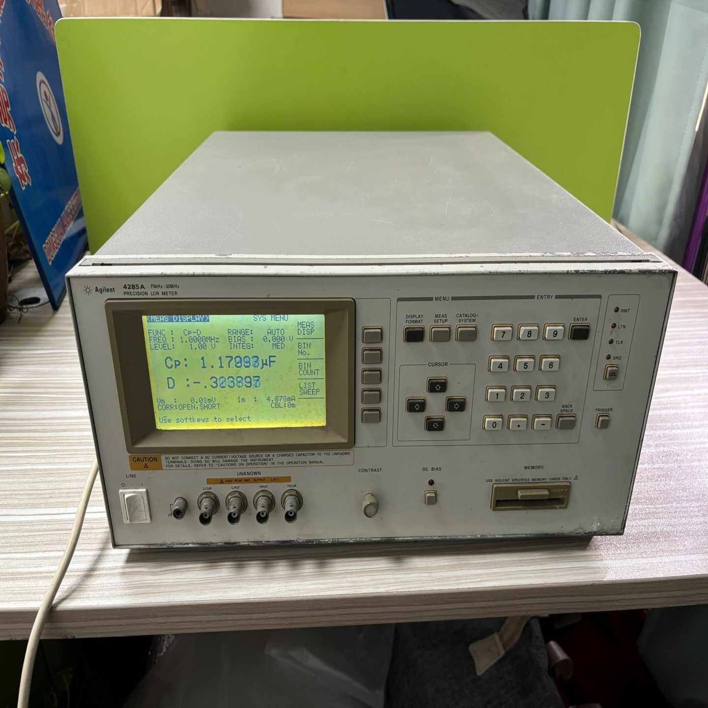 议价安捷伦4285阻抗，高频电桥，带001，功能完好现货/维修