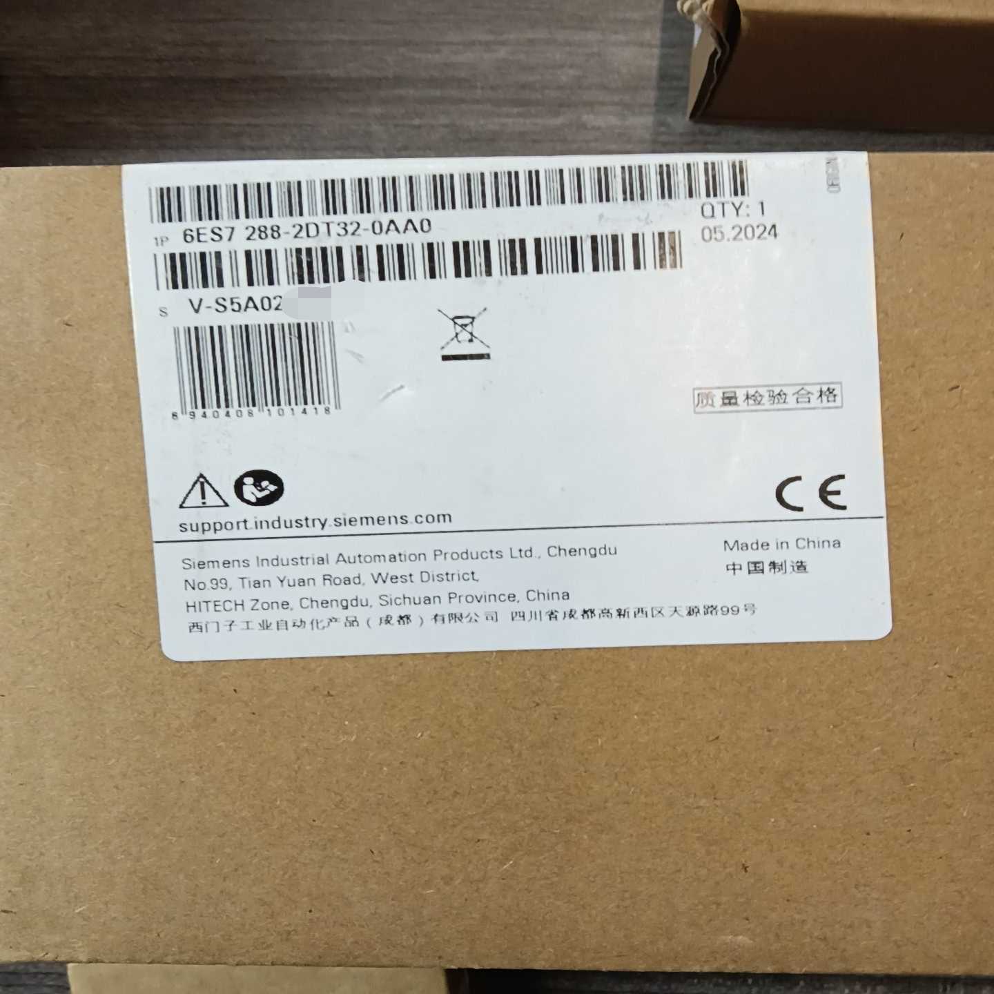 西门子6ES7288-2DT32-0AA0，全新原装正品，--议价商品