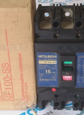 Nuevo Interruptor Automtico Mitsubishi NF100SS 15A 660V 3P