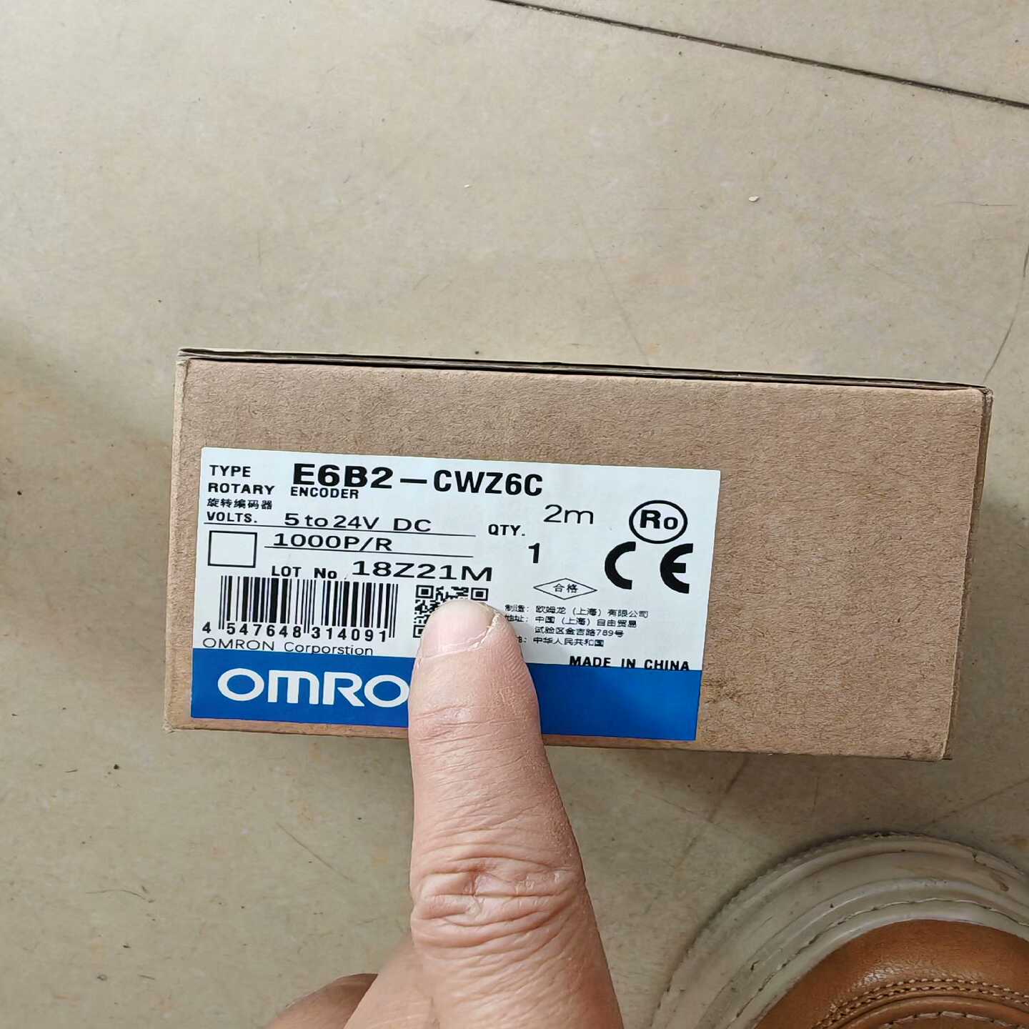 高精度旋转编码器E6B2-CWZ6C，带包装两个，询价