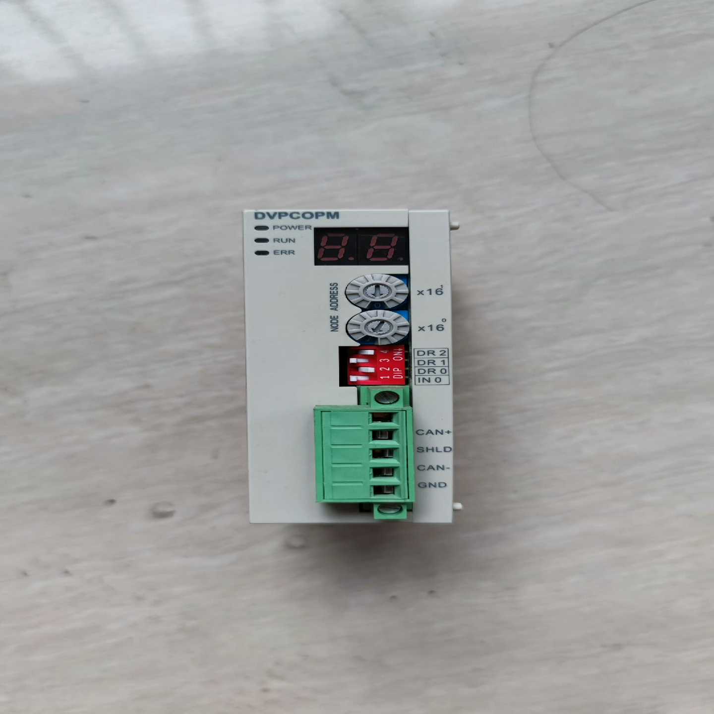 （议价）PLC扩展模块DVPCOPM-SL实物图，功能正常