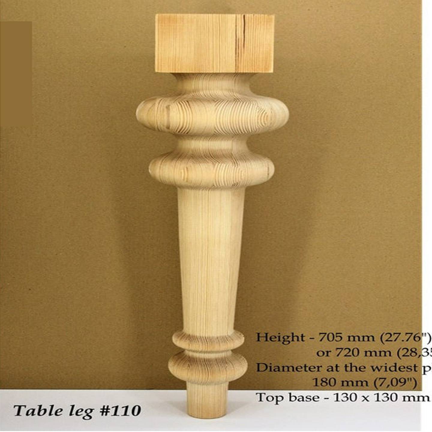 纯实木桌腿支架定制欧式风格法式圆柱车削原木桌脚木雕