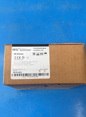 RS韩国RSX8系列PLC主机X8RJ2EB全新原装