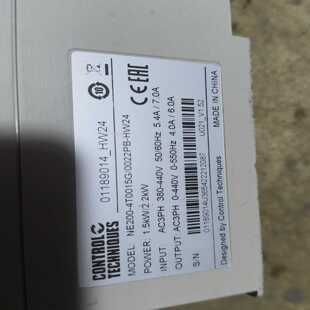 0022PB 4T0015G HW24尼得科变频 NE200 咨询