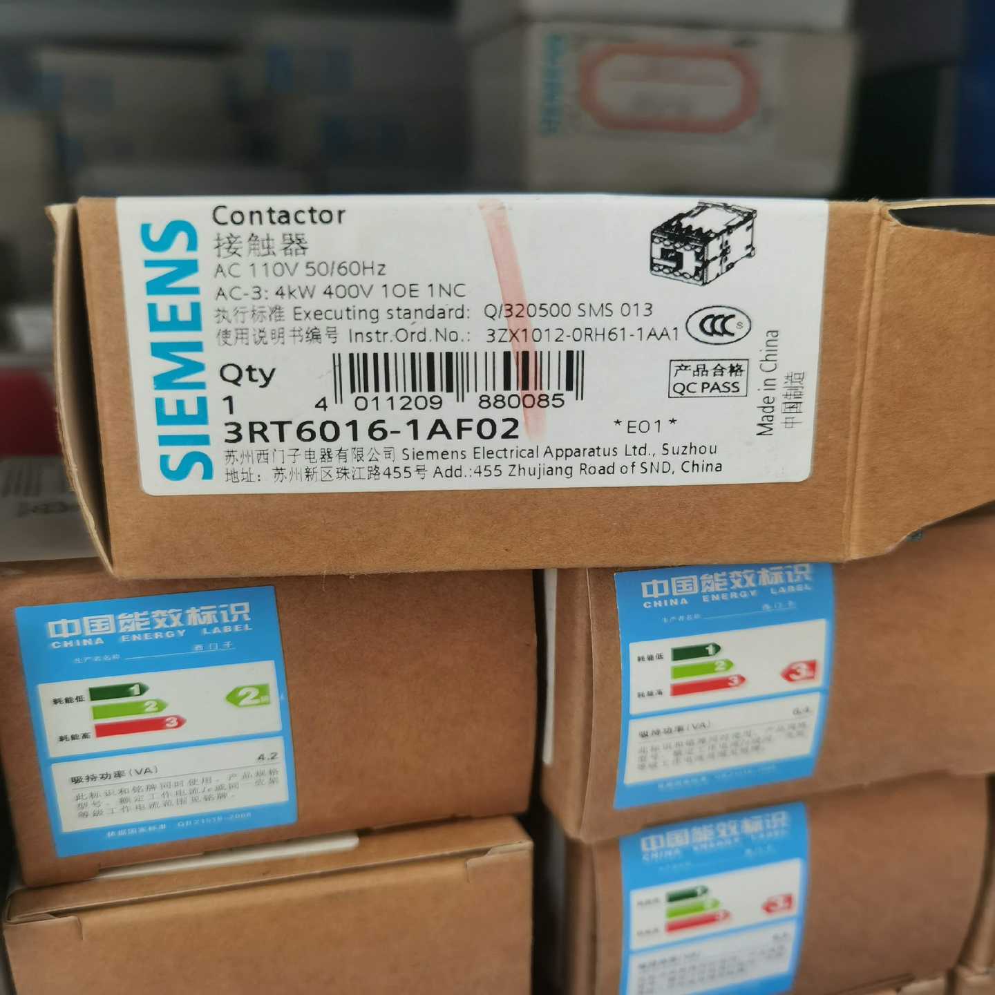 接触器3RT6016-1AF02